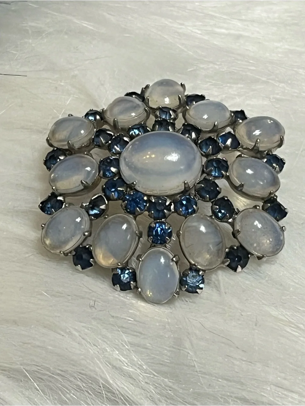 Vintage Iridescent Brooch